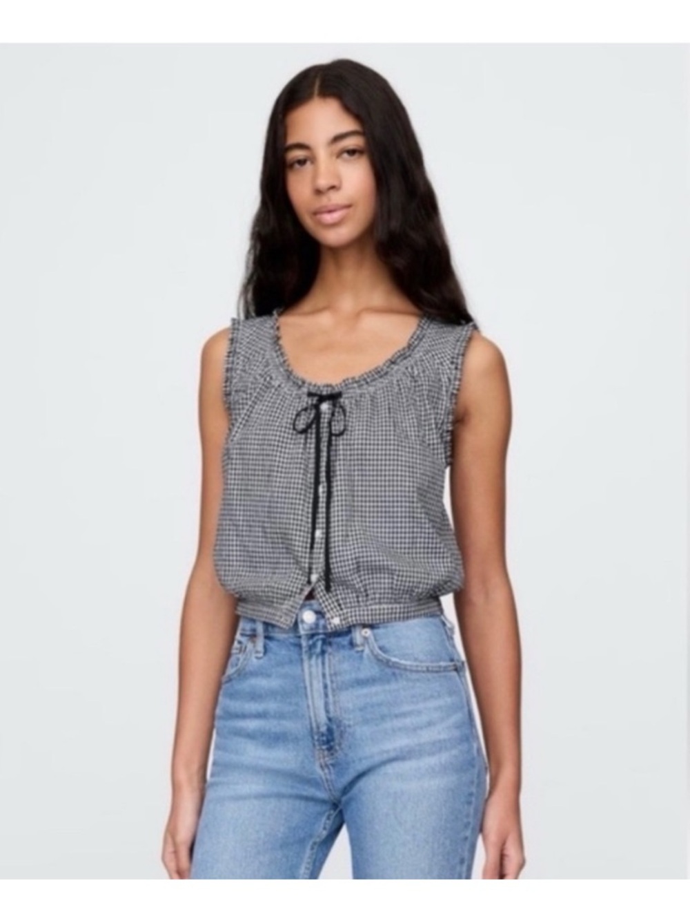 Gap x Doen Gingham Tank